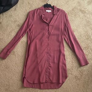 Button up dress